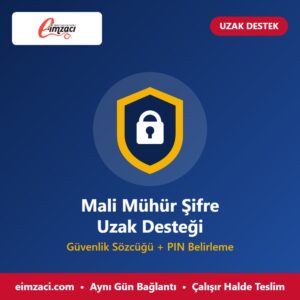 Mali mühür şifre uzak desteği - güvenlik sözcüğü ve PIN belirleme