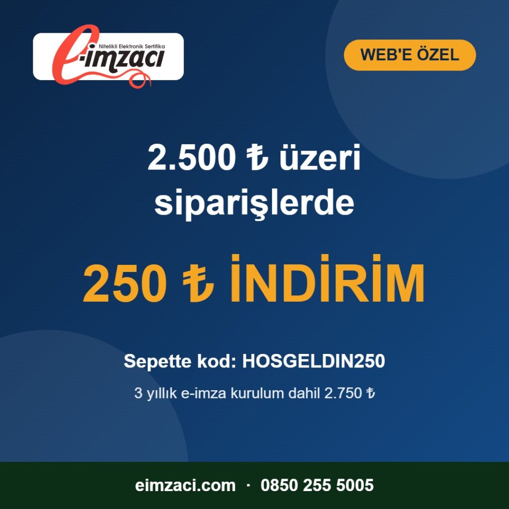 HOSGELDIN250 kupon sosyal medya görseli