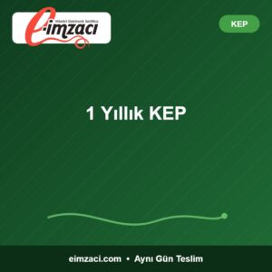1 Yıllık KEP – EİMZACI logolu ürün görseli