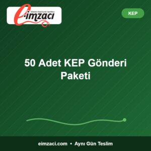 50 Adet KEP Gönderi Paketi – EİMZACI logolu ürün görseli